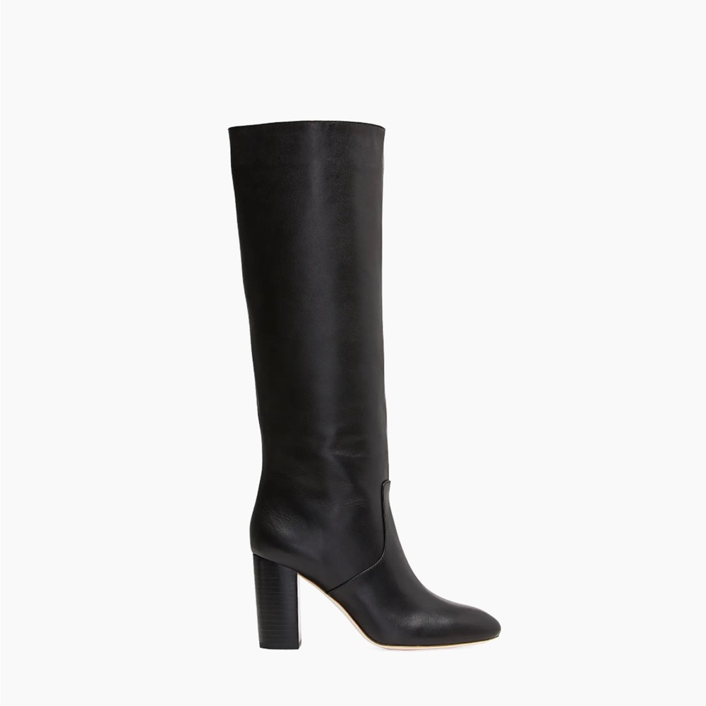 Loeffler Randall Goldy Knee-High Leather Boots size - 8B